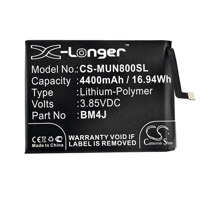 CS-MUN800SL : Battery for Xiaomi Redmi Note 8 Pro, Redmi Note 8 Pro Dual SIM, Redmi Note 8 Pro Dual SIM TD-LTE and others - Replaces Xiaomi BM4J