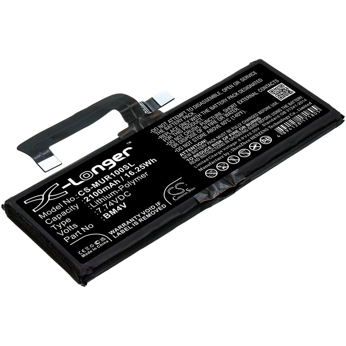 CS-MUR100SL : Battery for Xiaomi Mi 10 Ultra, M2007J1SC - Replaces Xiaomi BM4V