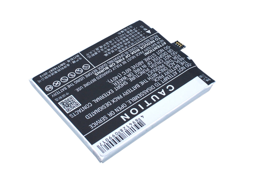 CS-MX430SL : Battery for Meizu MX4 Pro, MX4SWDS0, M462U - Replaces Meizu BT41, N0004720, US525972H4