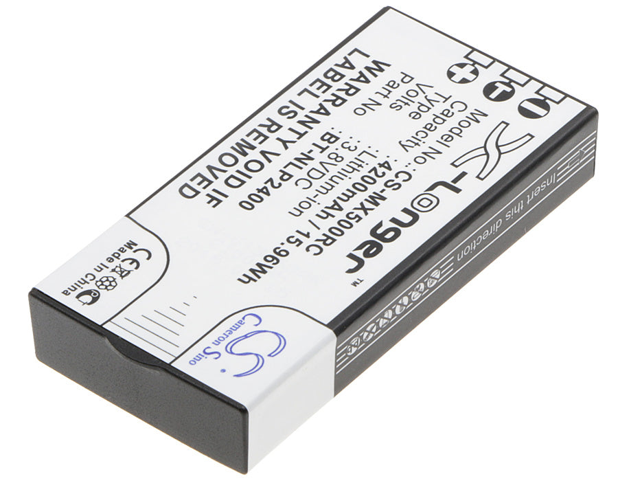 CS-MX500RC : Battery for URC MX-5000, TRC-1280 - Replaces URC BT-NLP2400, NC1110