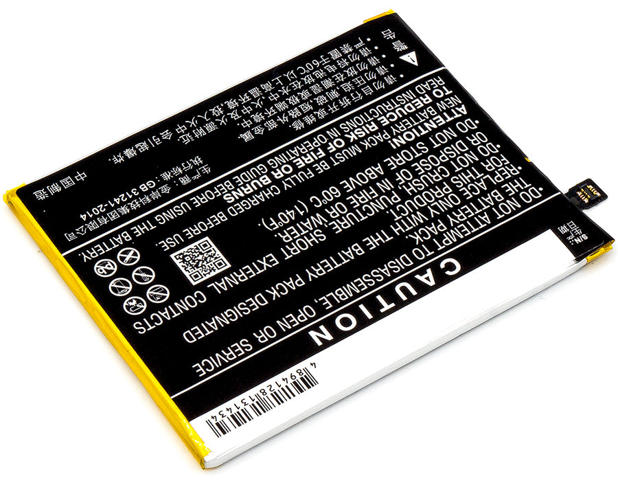 CS-MX520SL : Battery for Meizu M5c, M710M, M710H - Replaces Meizu BT710