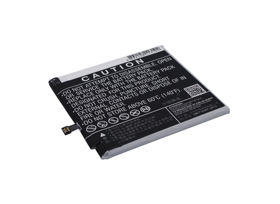 CS-MX576SL : Battery for MeiZu MX5 Pro, NIUX, M576 and others - Replaces MeiZu BT56