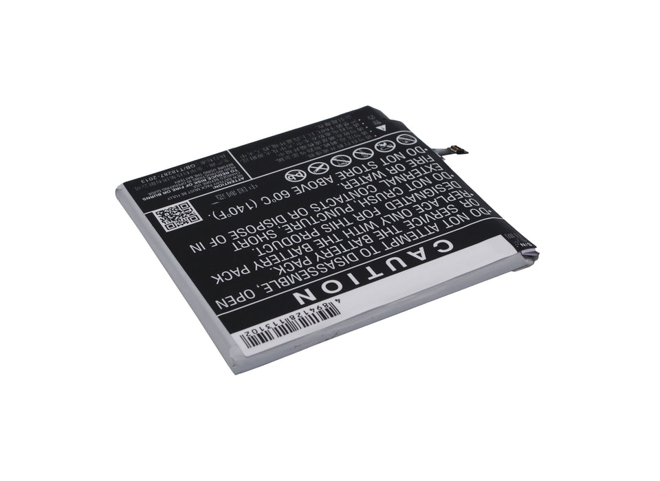 CS-MX576SL : Battery for MeiZu MX5 Pro, NIUX, M576 and others - Replaces MeiZu BT56