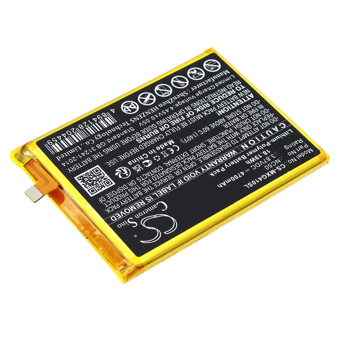 CS-MXG410SL : Battery for Motorola Moto G41, XT2167 - Replaces Motorola NC50, SB18D20540