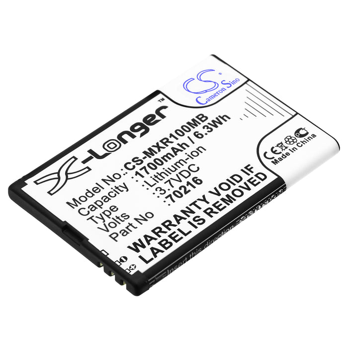 CS-MXR100MB : Battery for Snow Video Magnifier, Video Magnifier - Replaces Snow R001710000