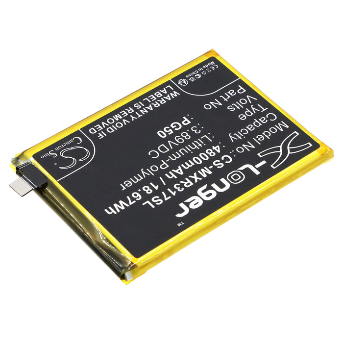 CS-MXR317SL : Battery for Motorola Moto G Stylus 2023, Moto G Stylus 5G, Moto G Stylus 5G 2023 4th and others - Replaces Motorola PG50, SB18D67654