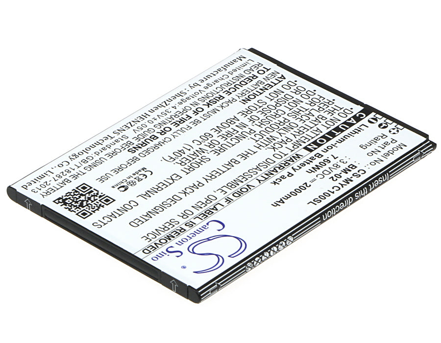 CS-MYC100SL : Battery for MyPhone Cube - Replaces MyPhone BM-02