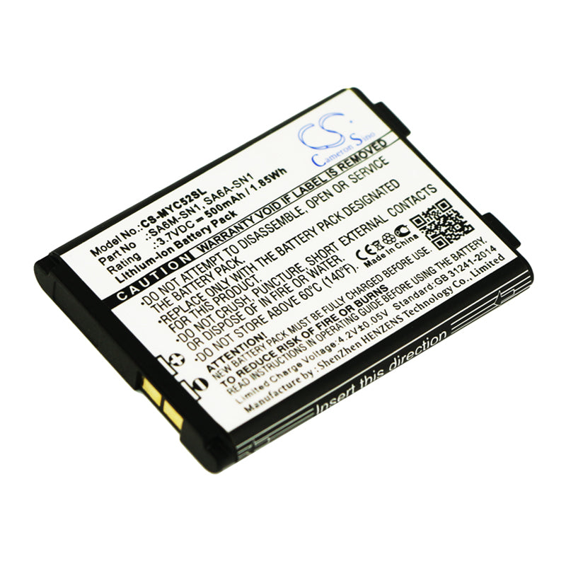 Batterie 500mAh Li-Polymer Compatible Swisscom Comfort VS3 Et Sagem My-C5 Series
