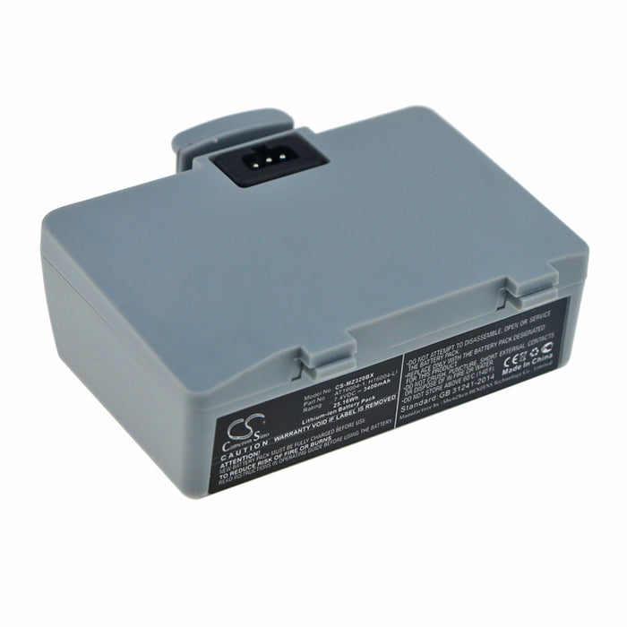 CS-MZ320BX : Battery for Zebra QL220, QL220+, QL320 and others - Replaces Zebra AT16004-1, H16004-LI