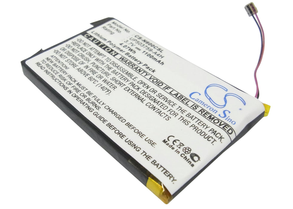 CS-N600CSL : Battery for Sony Clie PEG-N600C, Clie PEG-N610, Clie PEG-N610C and others - Replaces Sony UP503759-A4H