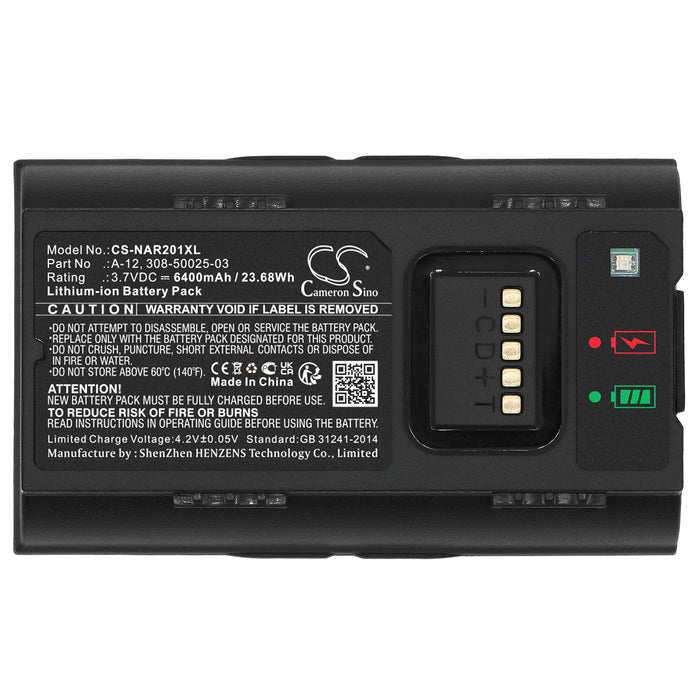 CS-NAR201XL : Battery for Arlo Essential Smart Wired Video Doorbell, AVD2001 - Replaces Arlo A-12, 308-50025-03