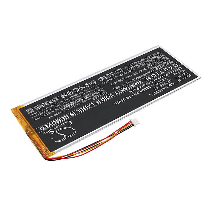 CS-NAT886SL : Battery for ONN NSurf Tablet 10" Gen 2, 100011886 - Replaces ONN U2968180