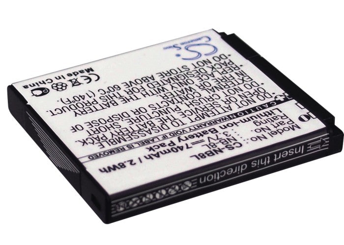 CS-NB8L : Battery for Canon PowerShot A3000, PowerShot A3000 IS, PowerShot A3100 and others - Replaces Canon NB-8L