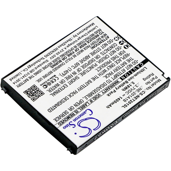 CS-NET201SL : Battery for NEC Terrain, NE-201A1A - Replaces NEC NE-201A1B