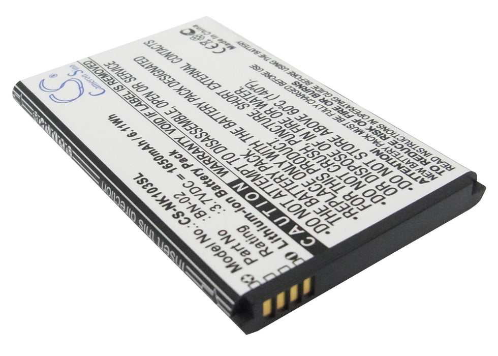 CS-NK103SL : Battery for Nokia Nokia XL, XL Dual SIM, RM-1030 and others - Replaces Nokia BN-02