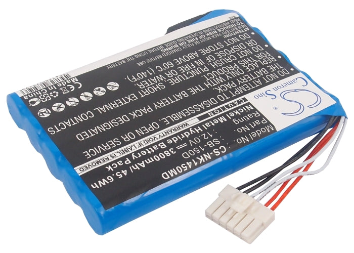 CS-NK1450MD : Battery for Nihon Kohden ECG-1500, ECG-1510, ECG-1560 and others - Replaces Nihon Kohden SB-150D, X073