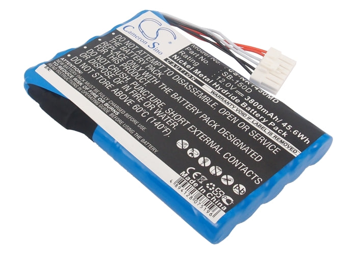 CS-NK1450MD : Battery for Nihon Kohden ECG-1500, ECG-1510, ECG-1560 and others - Replaces Nihon Kohden SB-150D, X073