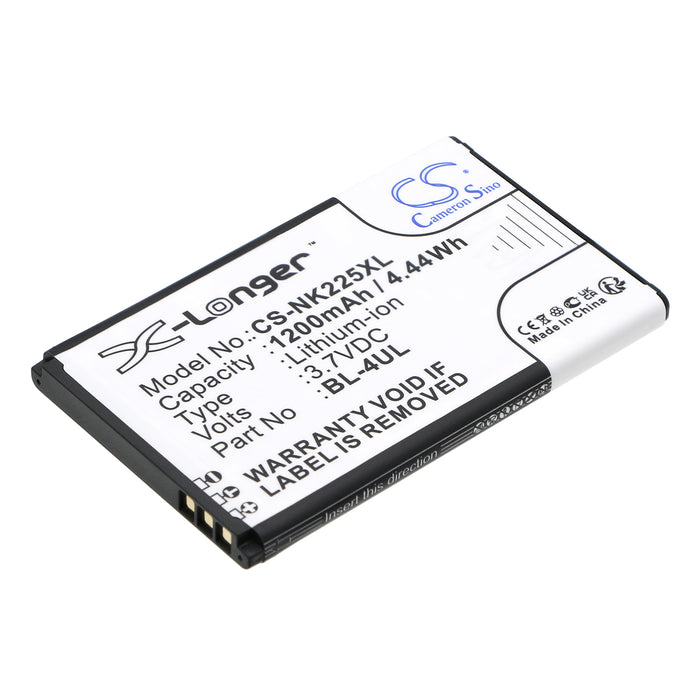 CS-NK225XL : Battery for Nokia Asha 225, RM-1012, New 3310 and others - Replaces Nokia BL-4UL, BL-4WL