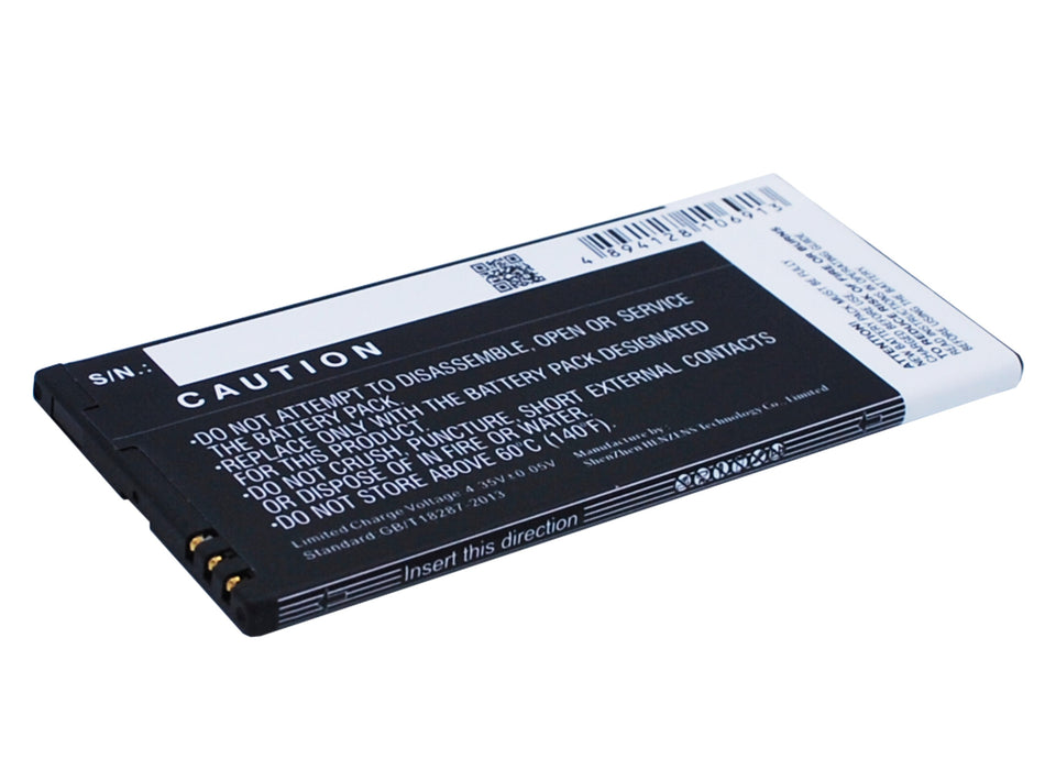 CS-NK640XL : Battery for Microsoft Lumia 640 XL, RM-1062, RM-1063 - Replaces Nokia BV-T4B