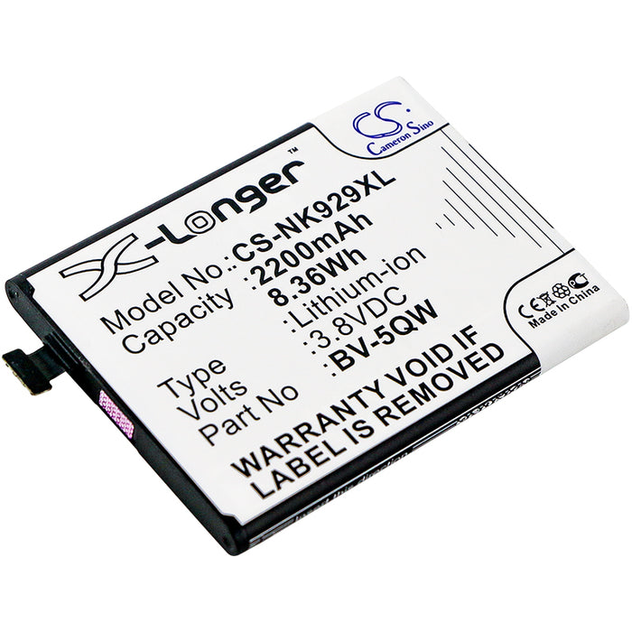 CS-NK929XL : Battery for Microsoft Lumia 929, RM927, Lumia 930 - Replaces Microsoft BV-5QW