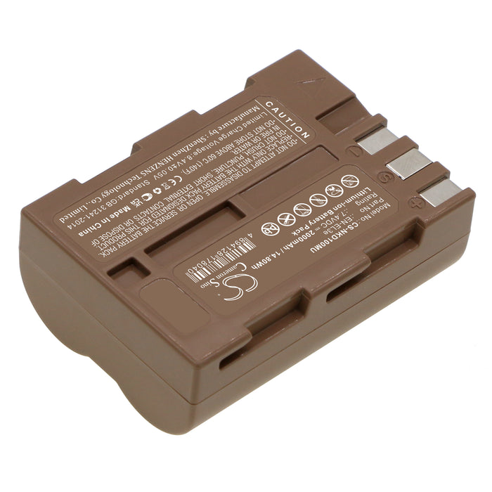 CS-NKD100MU : Battery for NIKON D100, D200, D50 and others - Replaces NIKON EN-EL3e