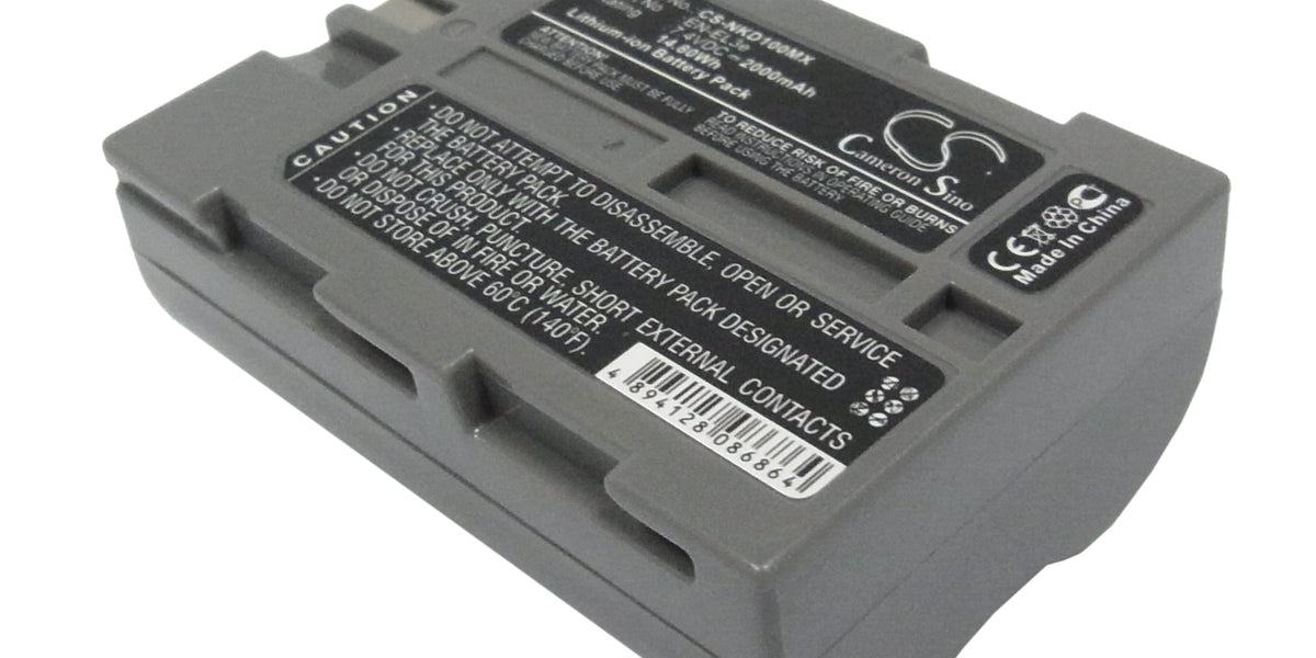 CS-NKD100MX : Battery for Nikon D100 SLR, DSLR D700, D50 and