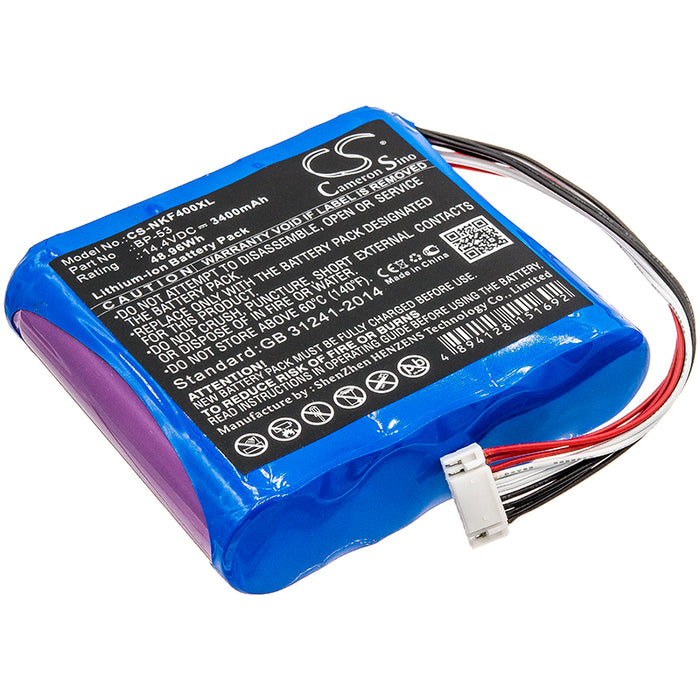 CS-NKF400XL : Battery for Nissin KF4, KF4A - Replaces Nissin BP-53