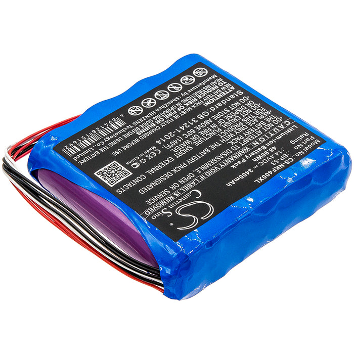 CS-NKF400XL : Battery for Nissin KF4, KF4A - Replaces Nissin BP-53