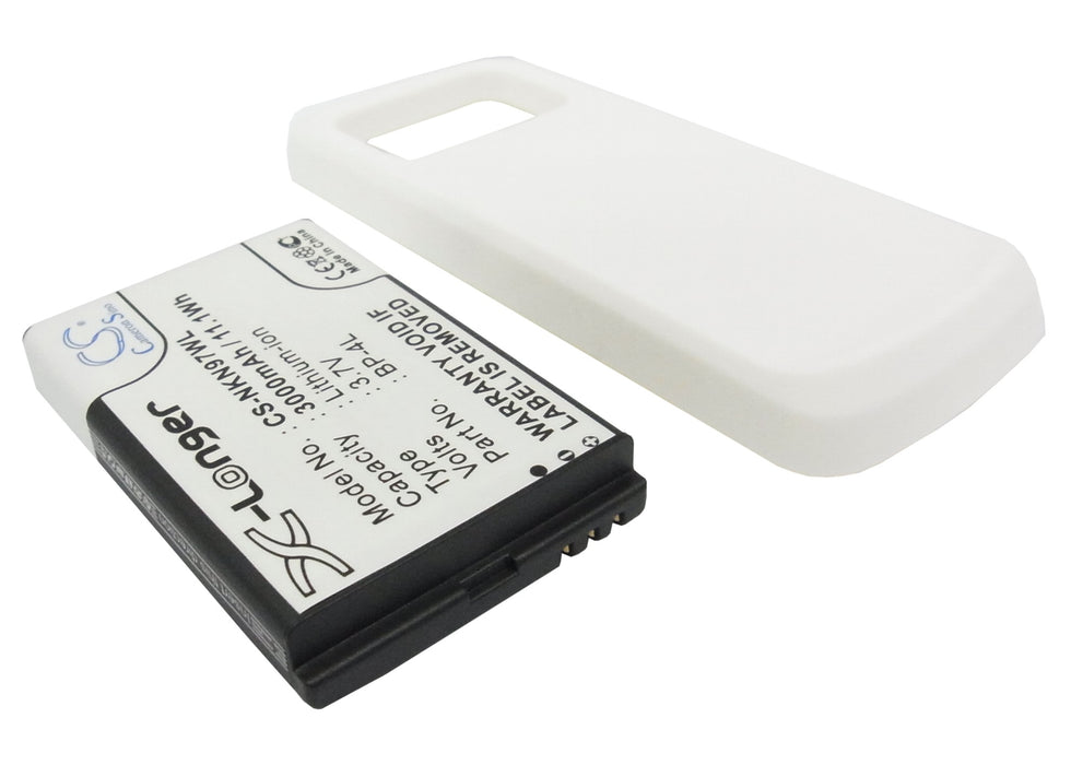 CS-NKN97WL : Battery for Nokia N97 - Replaces Nokia BP-4L