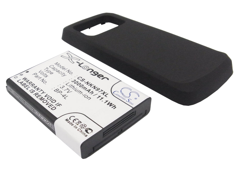 CS-NKN97XL Battery for Nokia N97 Replaces Nokia BP-4L