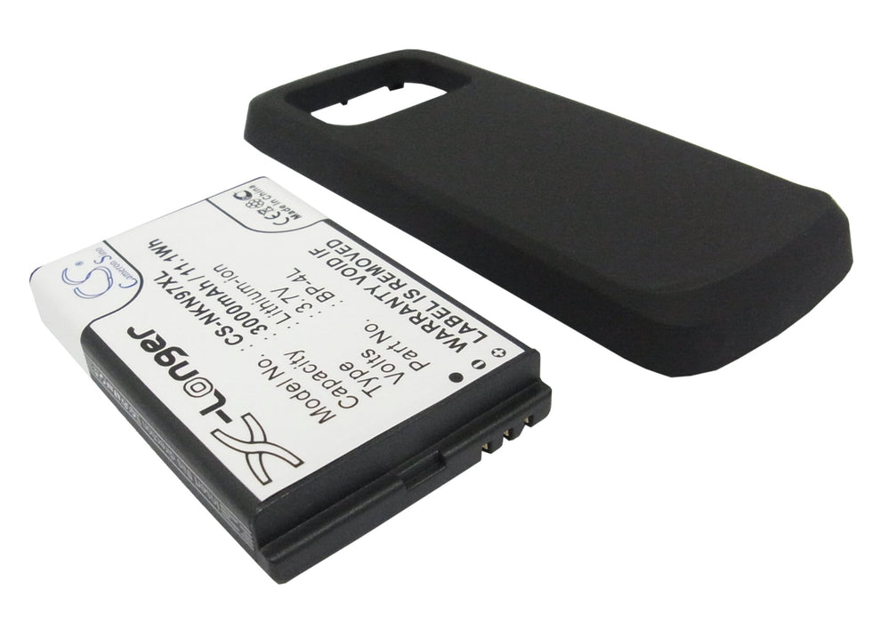 CS-NKN97XL : Battery for Nokia N97 - Replaces Nokia BP-4L