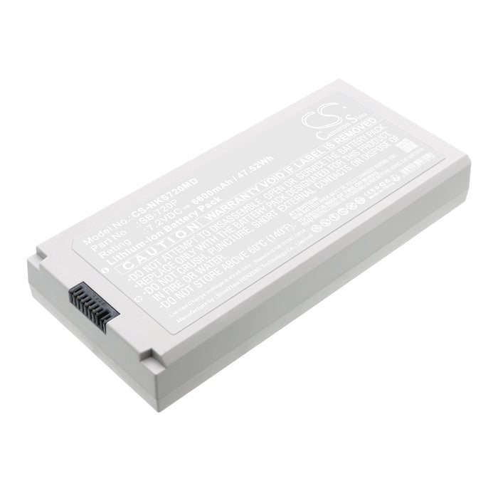 CS-NKS720MD : Battery for Nihon Kohden Lifescope SVM-7200, Defibrillation Monitor, SVM-7200 and others - Replaces Nihon Kohden SB-720P, SB-710P