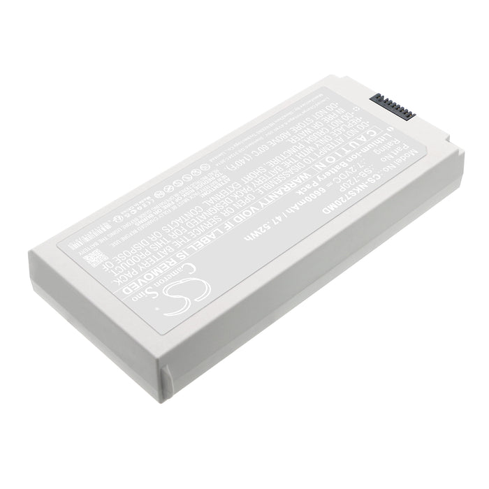 CS-NKS720MD : Battery for Nihon Kohden Lifescope SVM-7200, Defibrillation Monitor, SVM-7200 and others - Replaces Nihon Kohden SB-720P, SB-710P