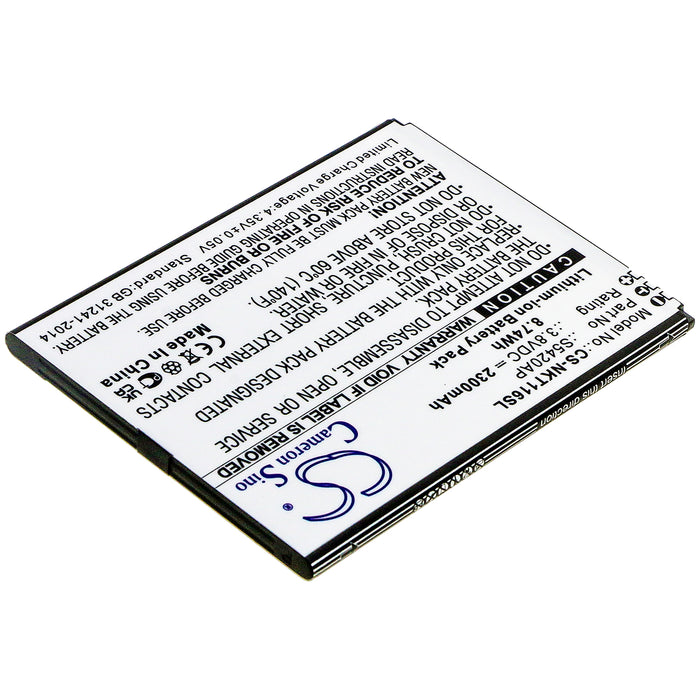 CS-NKT116SL : Battery for Nokia C1 2019, TA-1165 - Replaces Nokia S5420AP