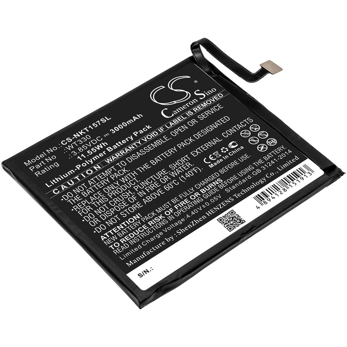 CS-NKT157SL : Battery for Nokia 4.2, TA-1150, TA-1157 - Replaces Nokia WT330