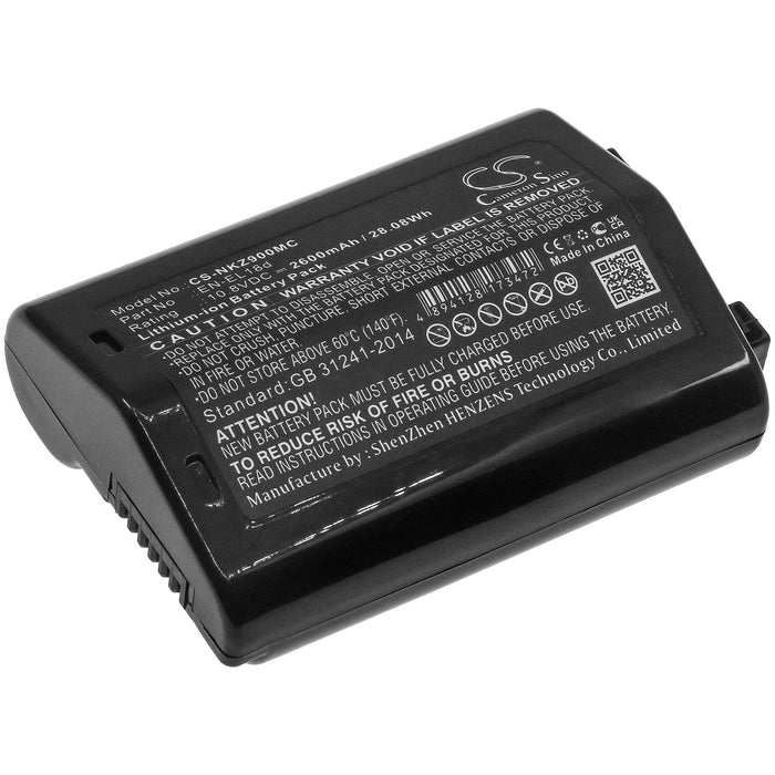 CS-NKZ900MC : Battery for NIKON D6, Z9 - Replaces NIKON EN-EL18d