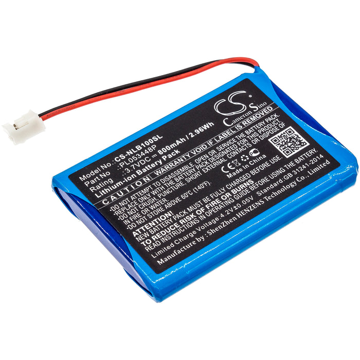 CS-NLB100SL : Battery for Nolan N-COM B1, N43, N71 and others - Replaces Nolan PL053448P