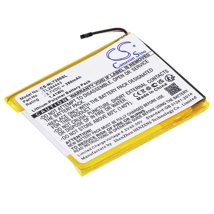 CS-NLT200SL : Battery for Nest Learning Thermostat 2nd Generation, Learning Thermostat 3rd Generation, T3007ES and others - Replaces Nest TL284443, GB-S10-284449-0100