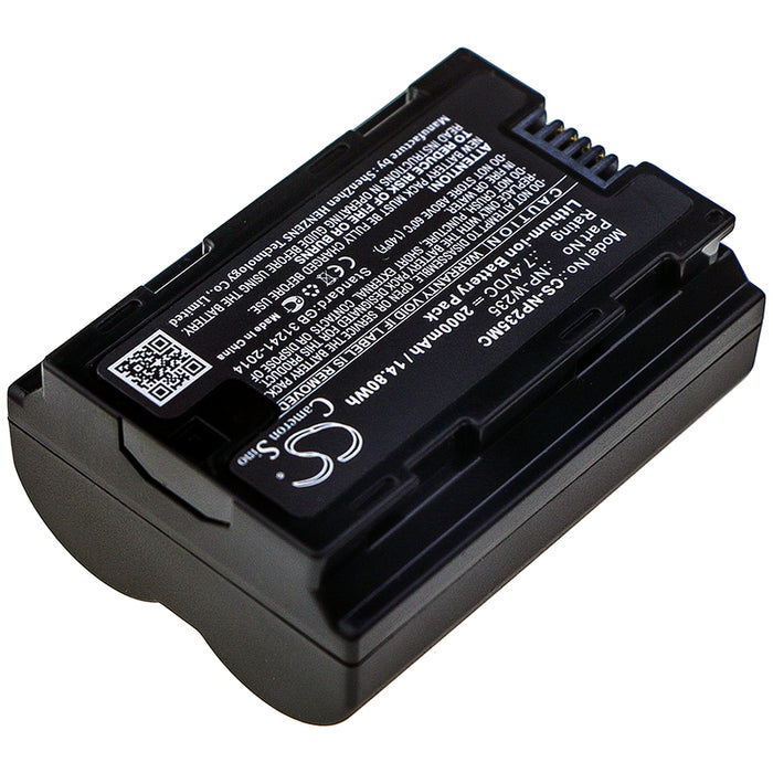 CS-NP235MC : Battery for Fujifilm X-T4, GFX100S, GFX50S II and others - Replaces Fujifilm NP-W235