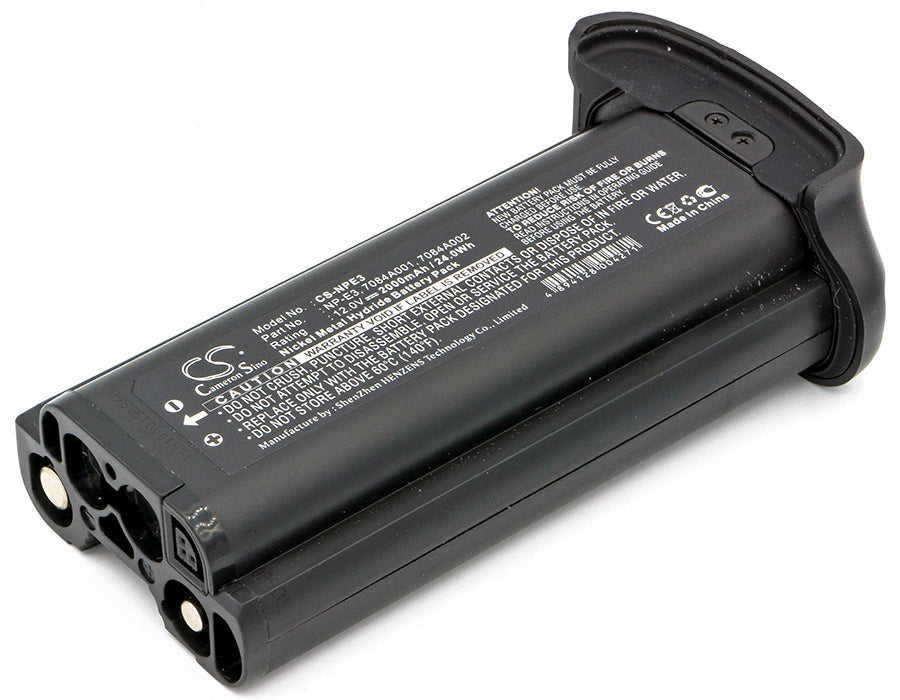 CS-NPE3 : Battery for Canon EOS 1D, EOS 1D Mark II, EOS 1D Mark II N and others - Replaces Canon NP-E3, 7084A001, 7084A002