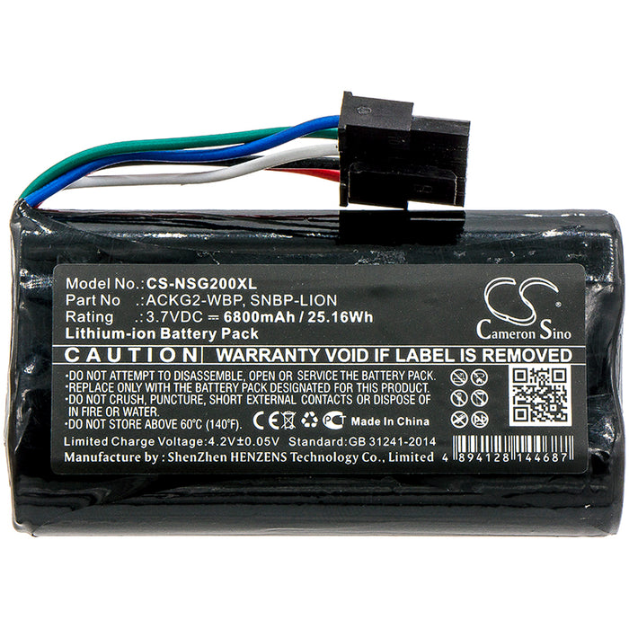 CS-NSG200XL : Battery for NetScout Aircheck G2, AirCheck G2 WLAN Tester - Replaces NetScout ACKG2-WBP, SNBP-LION