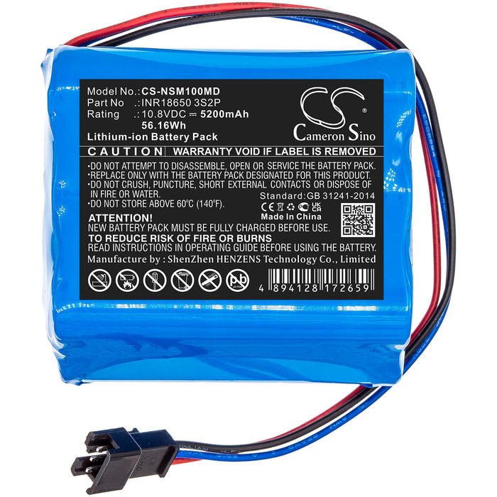 CS-NSM100MD : Battery for Neusoft NSC-M10 - Replaces Neusoft INR18650 3S2P