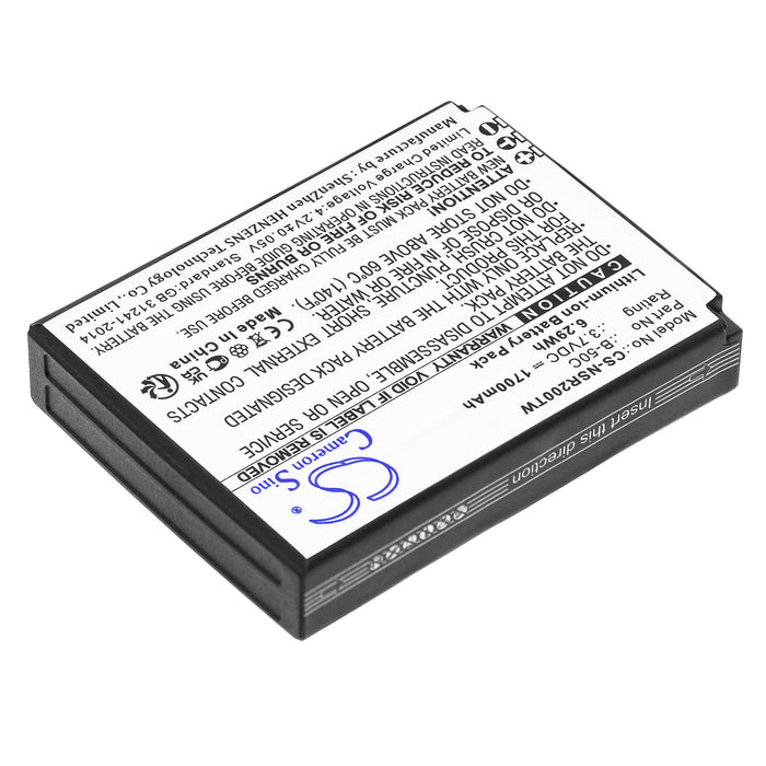 CS-NSR200TW : Battery for Anysecu B01, B02 - Replaces Anysecu B-50C