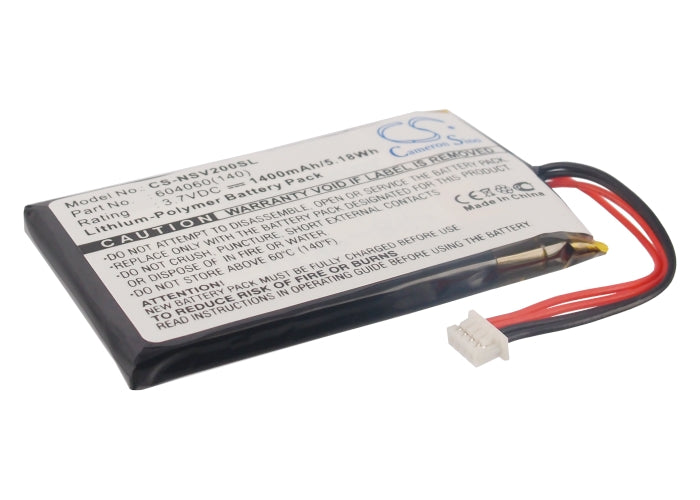 CS-NSV200SL : Battery for Insignia NS-NCV20 - Replaces Insignia 604060(140)