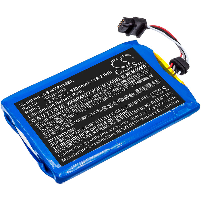 CS-NTP016SL : Battery for Nintendo Wii U GamePad WUP-003 - Replaces Nintendo WUP-003