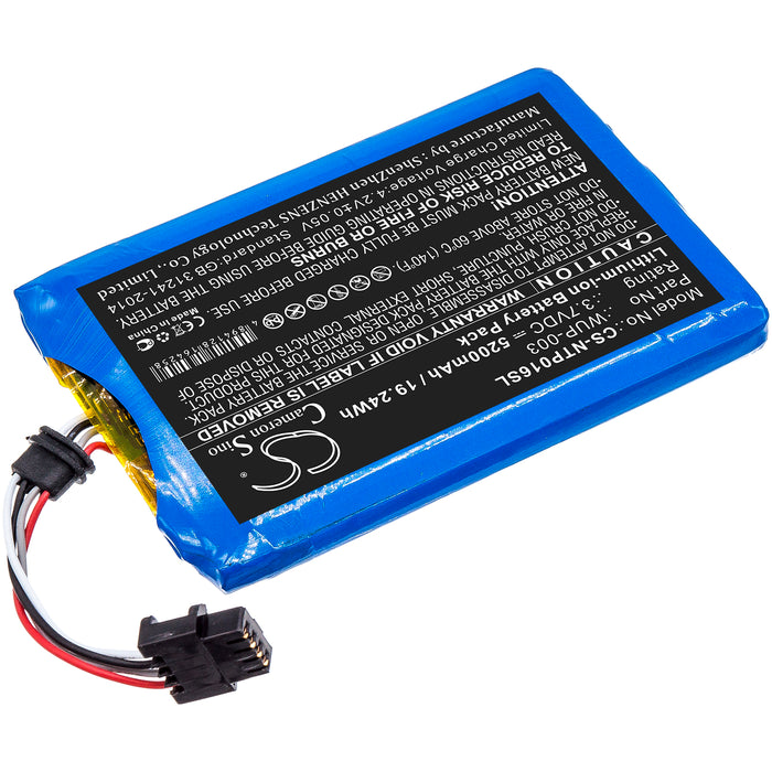 CS-NTP016SL : Battery for Nintendo Wii U GamePad WUP-003 - Replaces Nintendo WUP-003