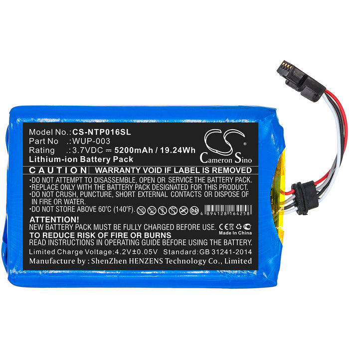 CS-NTP016SL : Battery for Nintendo Wii U GamePad WUP-003 - Replaces Nintendo WUP-003