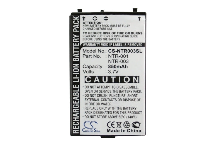 CS-NTR003SL : Battery for Nintendo NDS, DS NDS, AGS-001 and others - Replaces Nintendo NTR-003, NTR-001, BT-M12 and others