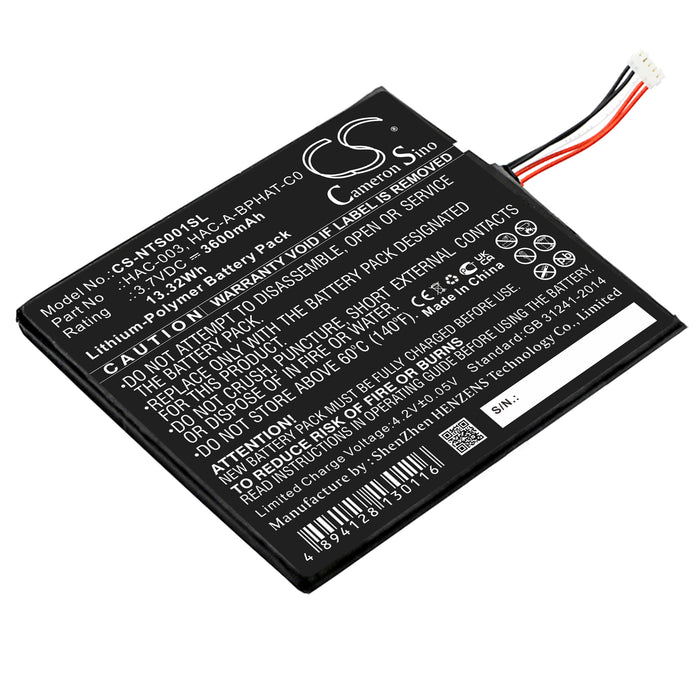 CS-NTS001SL : Battery for Nintendo Switch HAC-001, HAC-S-JP/EU-C0 - Replaces Nintendo HAC-003, HAC-A-BPHAT-C0