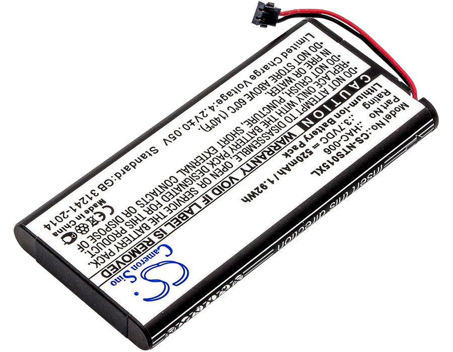 CS-NTS015XL : Battery for Nintendo Switch Controller, HAC-015, HAC-016 and others - Replaces Nintendo HAC-006, HAC-BPJPA-C0